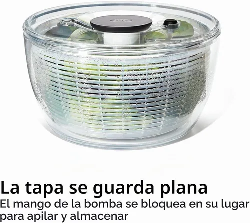 Vista 9 de OXO Centrifugador de ensalada, 1 UN
