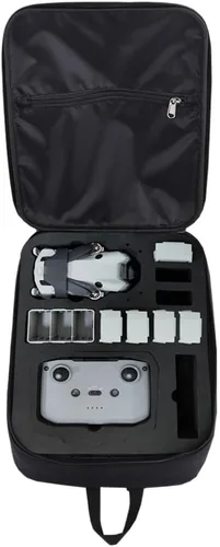Vista 4 de Funda de transporte para DJI Mini 4 Pro, bolsa de almacenamiento, mochila portátil, funda protectora de viaje para DJI Mini 4 Pro Fly More Combo