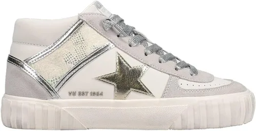 Vista 3 de VINTAGE HAVANA Womens Always High Sneakers Shoes Casual - Grey, Silver