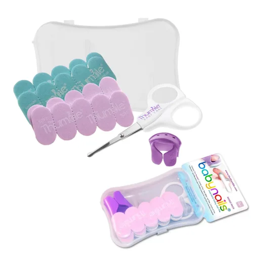Vista 9 de Baby Nails™ - La lima de uñas para bebé portátil I 6 meses + paquete estándar - Set de cuidado de uñas para bebé (6 meses + )