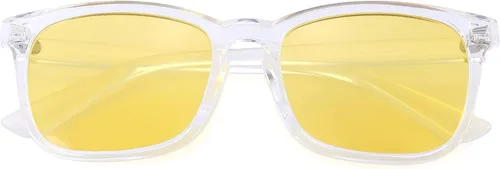Vista 17 de Pro Acme – Gafas sin receta con montura transparente para mujeres y hombres
