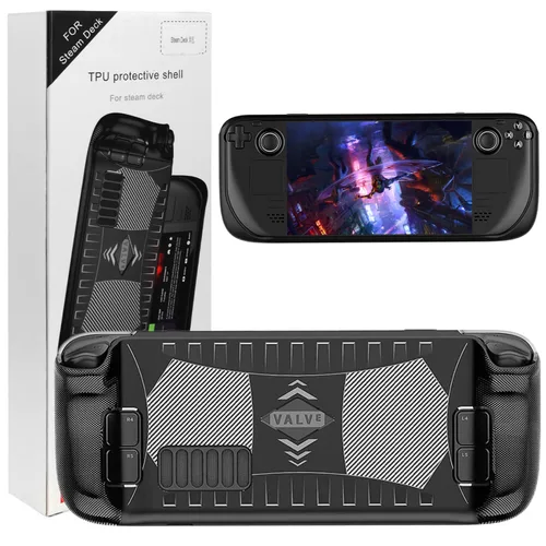 Vista 2 de Funda de vapor Tangaroa Steamdeck - Funda protectora para cubierta de vapor, protector de cubierta suave de TPU - Absorción de golpes