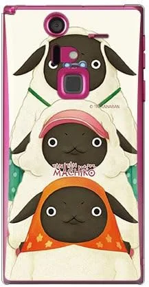 Vista 277 de Yanan Machiko Series Machiko Family Pink (Clear) / for iPhone SE/5s/docomo