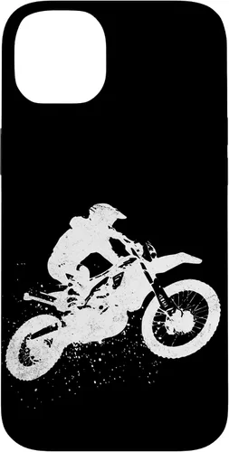 Vista 15 de iPhone 16 Dirt Bike Riding Motocross Racing Motorcycle Vintage Graphic Case