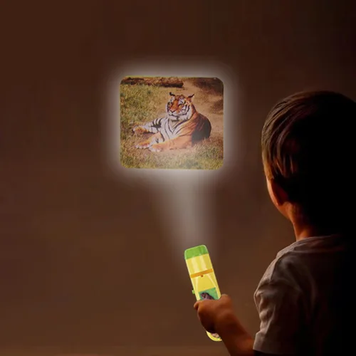 Vista 9 de Georgie Porgy Juguetes Proyector para Niños Conjunto de Ciencia Educativa Pared Techo Tienda Antorcha Linterna para Niños Regalos para Niños Niñas