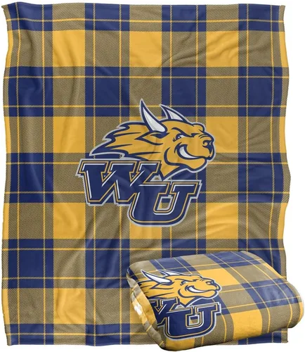 Vista 38 de LOGOVISION St John's University Campus Plaid Spirit Silky Touch Manta súper suave 36 x 58 pulgadas