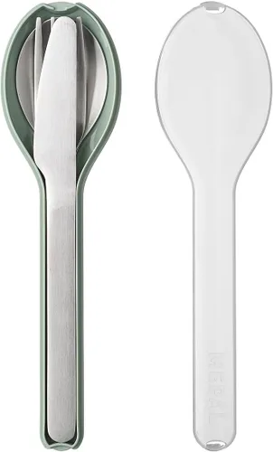 Vista 9 de Mepal Set Cubiertos Ellipse 3 pcs - Nordic Black