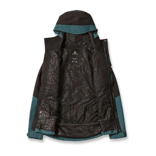 Vista 2 de Volcom Women's Bolt Insulated Snowboard Ski Winter Hooded Jacket