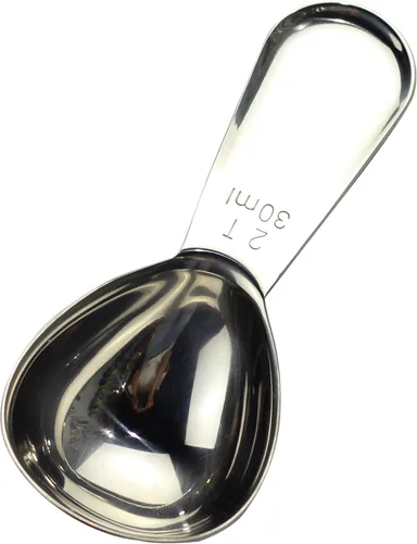 Vista 13 de Cuchara de café de acero inoxidable de 0.5 fl oz, mango corto para café molido