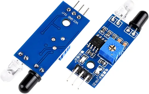 Vista 7 de Infrare Obstacle Avoidance Sensors Module Detection Sensors for Robotics &Automation Project 2-30cm Detection Ranges