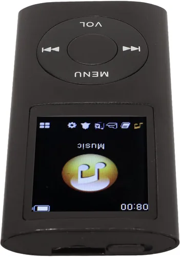 Vista 8 de Reproductor de MP3, reproductor de música de 64 GB sin pérdidas, pantalla LCD delgada de 1.8 pulgadas, reproductor de música MP3 portátil, incluye