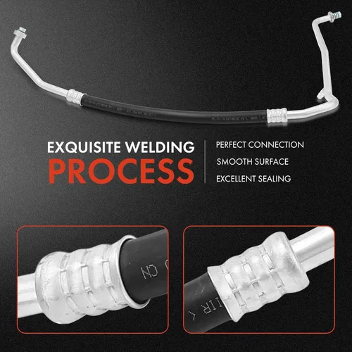 Vista 5 de A-Premium Conjunto de manguera de succión A/C compatible con Mazda 2 para Mazda 2 2011-2014 1.5L, baja presión, compresor a evap
