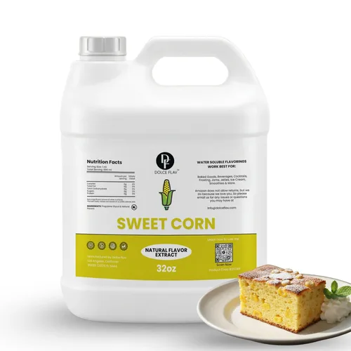 Vista 12 de Dolce Flav Extracto de mantequilla – 2 onzas soluble en agua, Kosher, sin azúcar, sabor concentrado de mantequilla de imitación para hornear