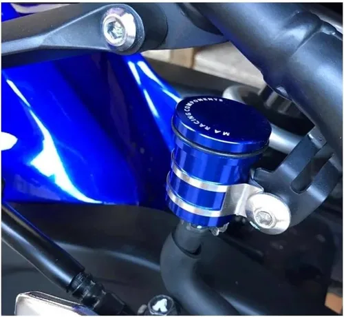 Vista 3 de CNC aleación motocicleta freno embrague tanque cilindro líquido depósito de aceite taza para Y&amaha XT660 YZFR7 Xj600 Fz25 YZF-R1 YZF R15 V3 R6