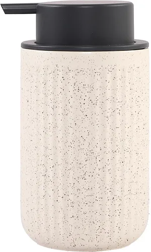 Vista 10 de Dispensador de jabón espumoso, dispensador de jabón líquido de espuma de cerámica para baño, dispensador de jabón de loción recargable de 12 onzas