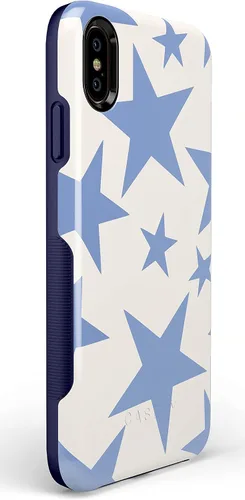 Vista 104 de Casely Funda para iPhone Xs Max Funda con estampado de festival (solo buenas vibraciones)
