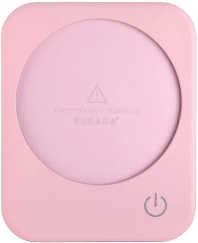 Vista 13 de Vobaga - Calentador de taza de café para el hogar, la oficina, el escritorio, se apaga automáticamente después de 4 horas. Placa calentadora de taza