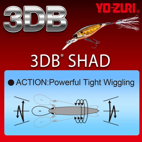 Vista 3 de YO-Zuri () ) SHAD 3DB (SP) 【