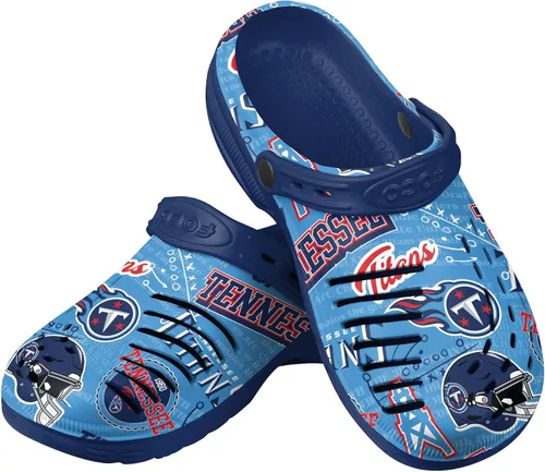 Vista 7 de FOCO Arizona Cardinals NFL Mens Historic Print Clog with Strap