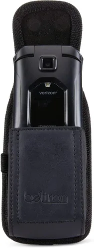 Vista 2 de BELTRON Funda para Kyocera Flip Phone, DuraXE Epic E4830, DuraXV Extreme E4810 E4811, DuraXE E4710, Sonim Flip Características: Trabilla para Cuero