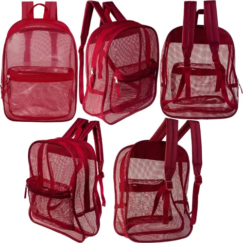 Vista 3 de Moda West Paquete de 24 mochilas a granel de 17-18 pulgadas en varios colores, Variado, Classic