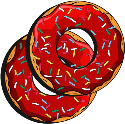 Vista 8 de Colección Donut - GripDonuts.com Premium MX BMX Dirt Bike Motorcycle Grip Donuts (13 Variaciones)