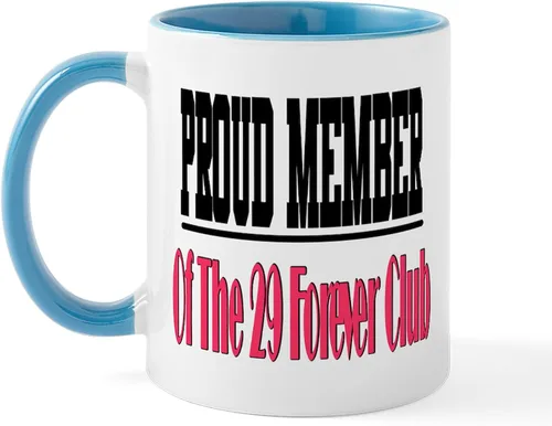 Vista 8 de CafePress 29 Forever Club Mug Taza de café de cerámica de 11 oz (11.0 fl oz)
