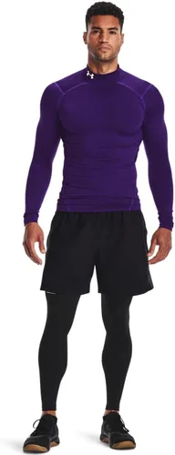 Vista 3 de Under Armour ColdGear - Camiseta de compresión para hombre, con cuello alto falso