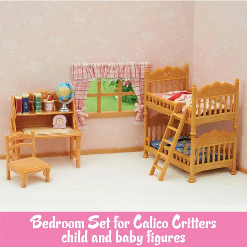 Vista 9 de Calico Critters Set de habitación infantil, papel, multicolor