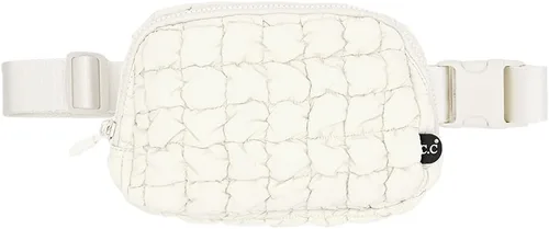 Vista 18 de C.C Bolsa de cintura para mujeres – Riñonera acolchada cruzada para el cuerpo con correa ajustable, idea de regalo de moda, Ajuste regular
