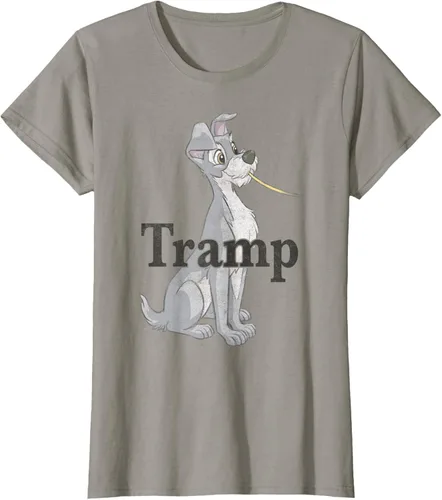 Vista 21 de Disney Lady and The Tramp Spaghetti Tramp - Camiseta para parejas