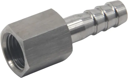 Vista 3 de HFS (R) 1/4" manguera Barb to 1/4" NPT hembra adaptador de acero inoxidable 304