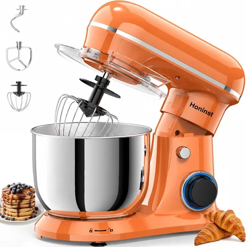 Vista 14 de Honinst Batidora eléctrica de pie 4QT, mezclador de cocina compacto de Verde