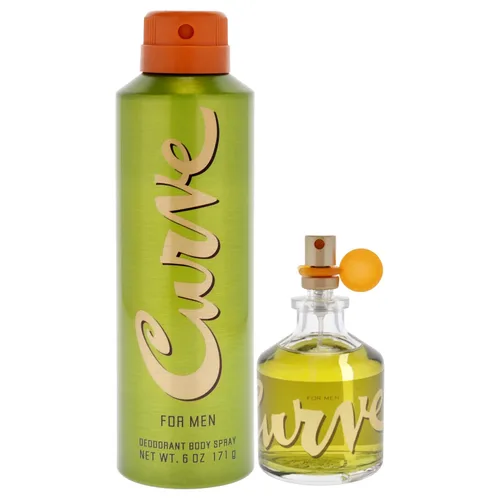 Vista 2 de Curve for Men - Fragancia para hombre, estuche de regalo para hombre, 2 piezas
