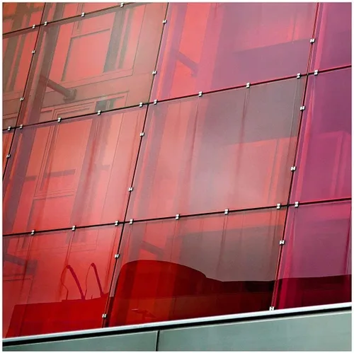 Vista 7 de BDF Película para ventana de tarjetas color rojo transparente - 24in X 12ft