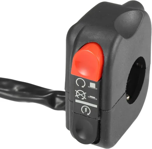 Vista 5 de Motoforti Interruptor de encendido DC 12V 7/8 "0.866 in para manillar de motocicleta