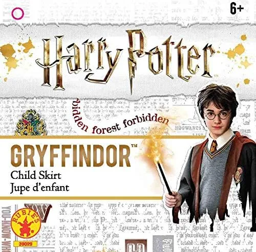 Vista 2 de Harry Potter - Falda para disfraz de Gryffindor para niños