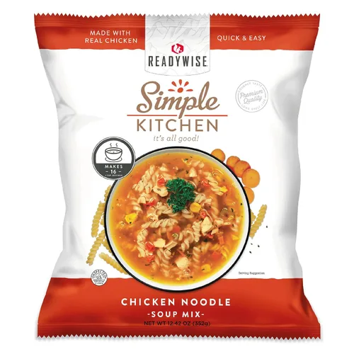 Vista 12 de Simple Kitchen - Mezcla de sopa de tomate y albahaca, 17 porciones para preparación de comidas familiares, vegetariana, sin gluten y liofilizada