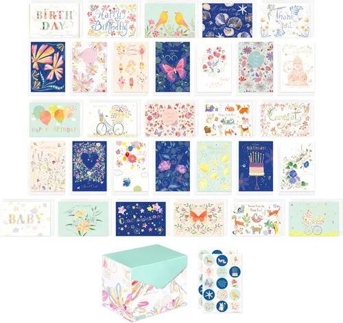 Vista 9 de American Greetings Tarjetas de lujo con sobres, mamá amiga (32 unidades)