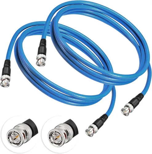 Vista 13 de Superbat Cable SDI 3G/6G/12G de 1 pie BNC Jumper Belden 1694A, compatible con video HD-SDI/3G-SDI/4K/8K, para convertidor de cámaras, cable SDI