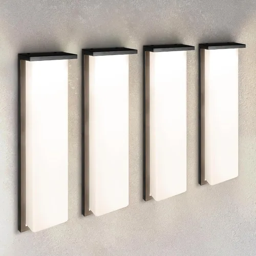 Vista 15 de ASD Lámpara LED de pared para exteriores de 8", aplique de casa para puerta delantera 3CCT, regulable, impermeable, certificada por ETL 12W