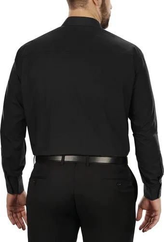Vista 2 de Kenneth Cole Men's Big & Tall Dress Shirt Big and Tall Solid