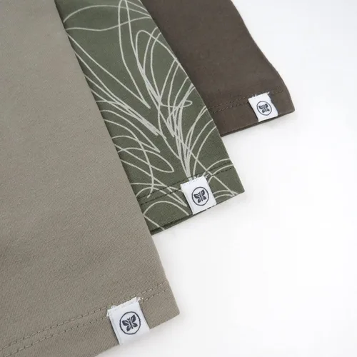 Vista 3 de HonestBaby Multipack Leggings Skinny, Flare and Cargo Pants Organic Cotton for Infant Baby Girls,Toddlers,Little Kids(Legacy)