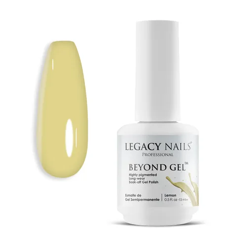 Vista 34 de LEGACY NAILS Professional Beyond Gel Soak-Off Esmalte de uñas – Cobertura completa, altamente pigmentado (BEYOND GEL – ALBA 1/2 oz)