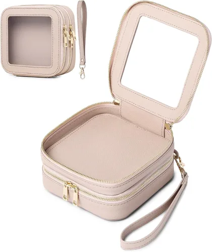 Vista 17 de Bolsa de maquillaje transparente (negro L)
