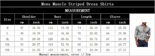 Vista 4 de Rela Bota Camisas de vestir a la moda para hombre, camisas de manga larga estilo Henley con botones, camisas de algodón ajustadas