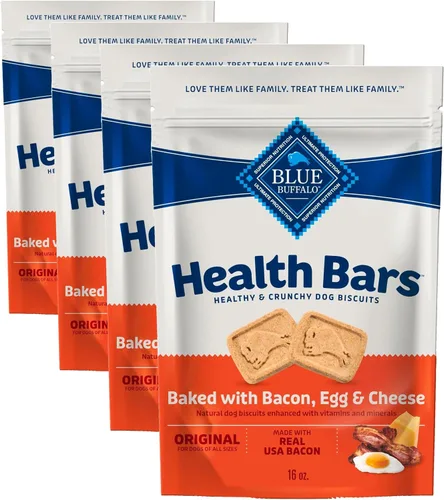 Vista 11 de Blue Buffalo Health Bars Galletas para Perros Crujientes, Horneadas al Horno con Ingredientes Naturales, Calabaza y Canela, Bolsa de 16 onzas