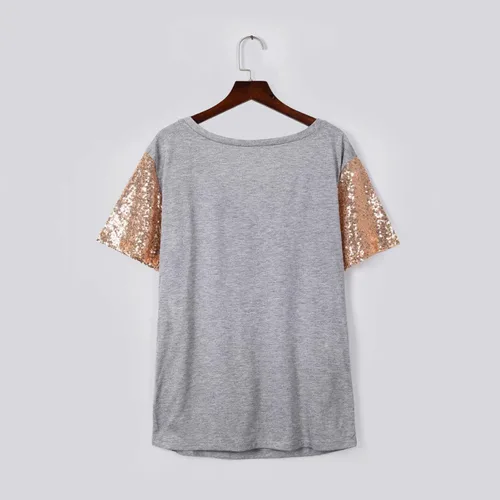 Vista 4 de Shirts for Women Dressy Casual 2023 Blouses Floral Flowy Teacher Shirt Workout Tops Short Sleeve T-Shirts