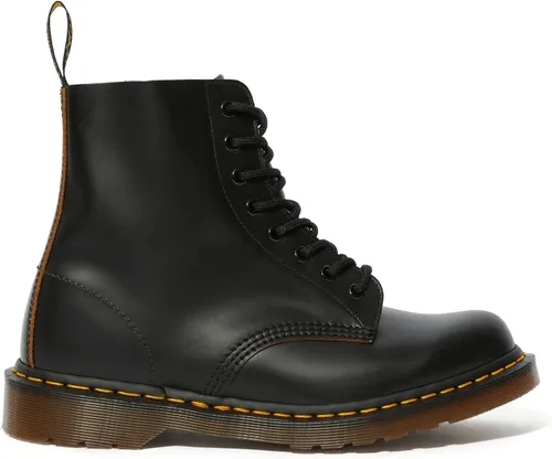 Vista 6 de Dr. Martens, Botas industriales ligeras para mujer Maple Zip con puntera de acero Negro