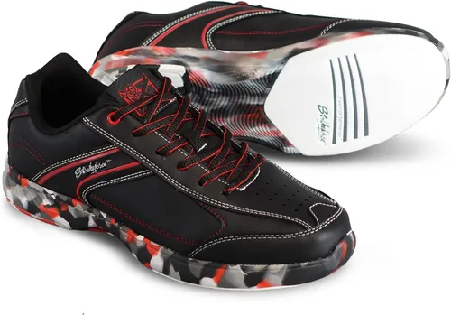 Vista 7 de KR Strikeforce Flyer Lite Red Camo Men's Bowling Shoe